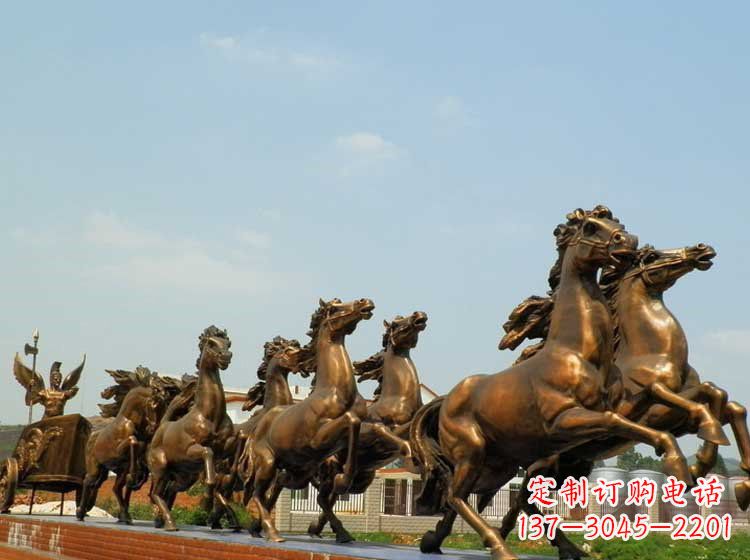 西安阿波罗太阳神铜雕