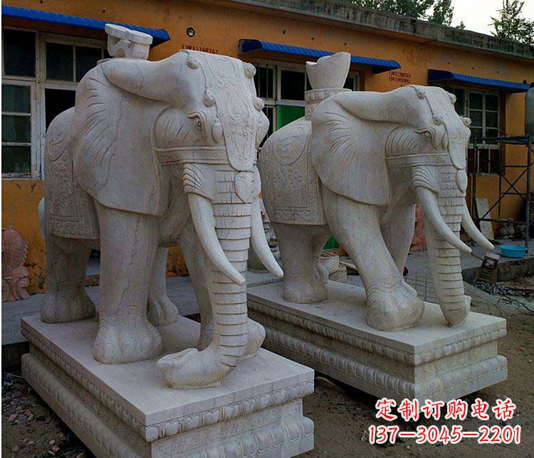 西安新“大象招财石雕”