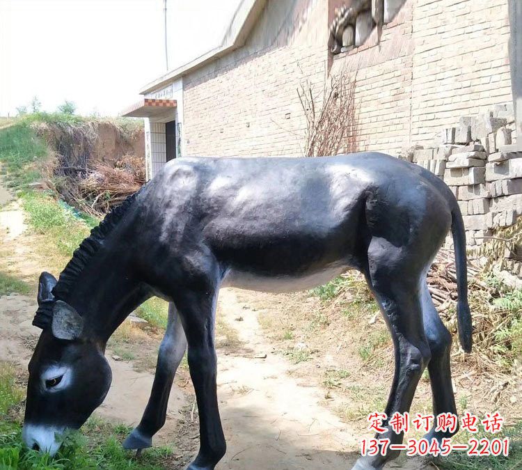 西安玻璃钢雕刻毛驴,传承传统文化