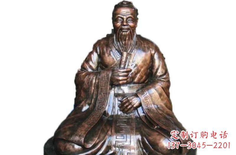 西安玻璃钢雕刻的伟大孔子