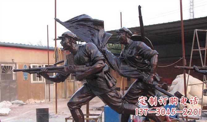 西安玻璃钢战士完美缩影