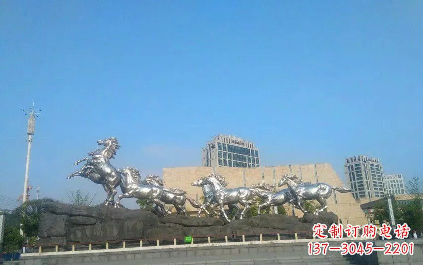 西安不锈钢动物雕塑精美的艺术品