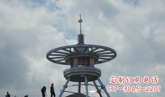 西安不锈钢避雷针广场景观雕塑