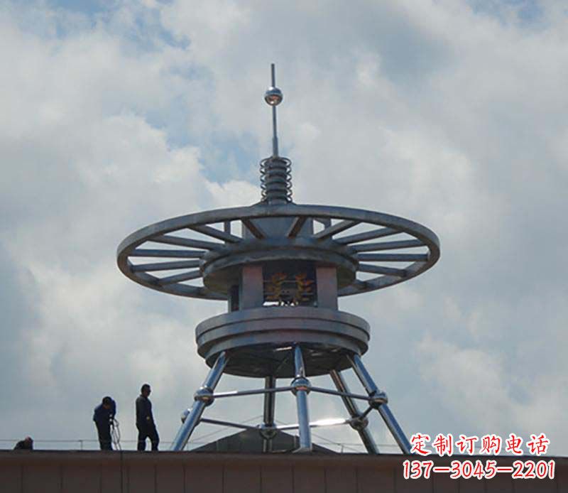 西安不锈钢避雷针景观雕塑——安全防护与美丽结合
