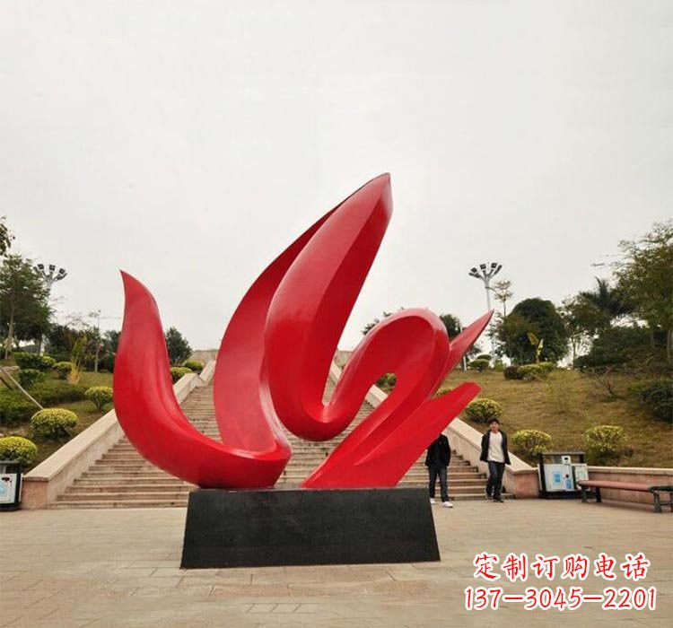 西安不锈钢火苗雕塑艺术之灵感