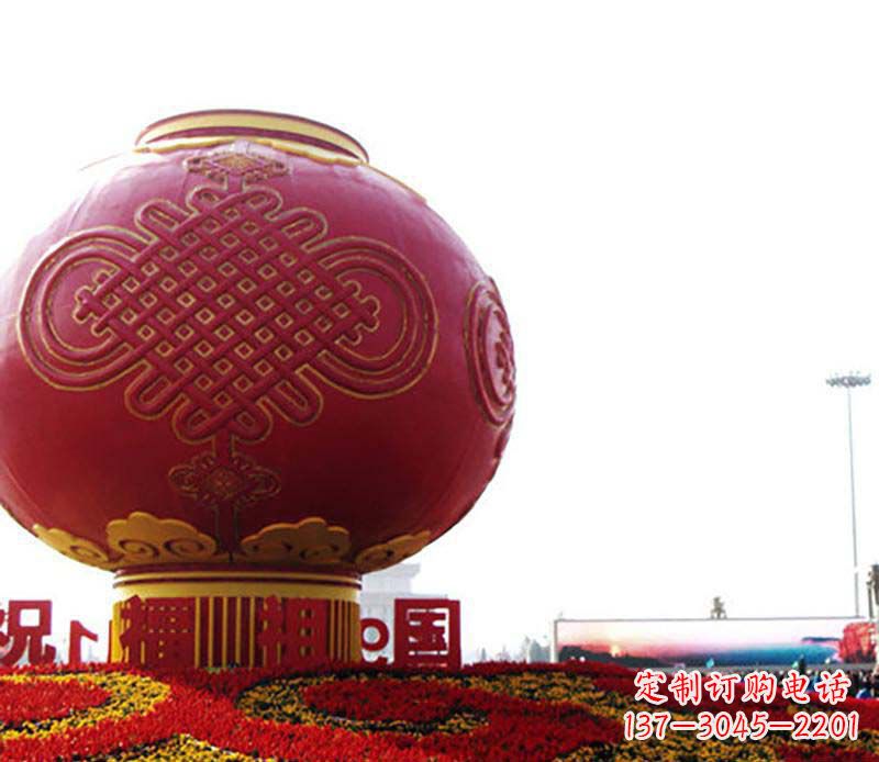西安不锈钢灯笼雕塑精致与美感的完美结合