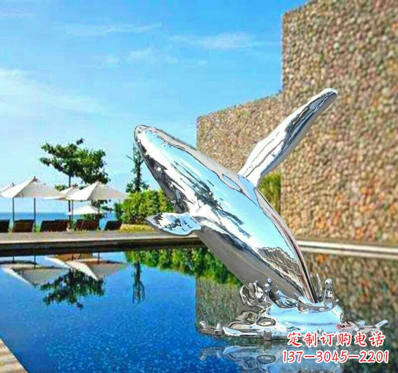 西安不锈钢鲸鱼雕塑艺术之美