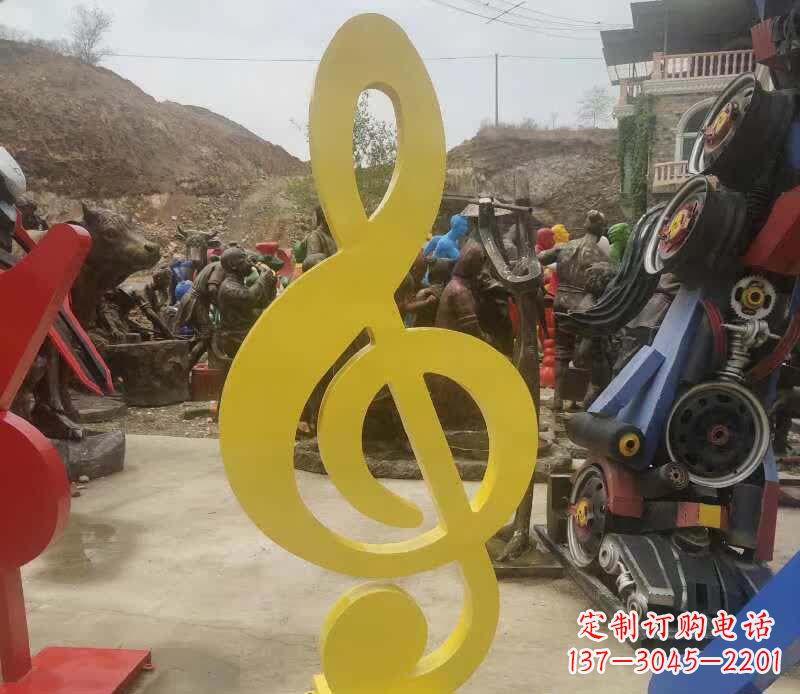 西安不锈钢音符雕塑美丽而持久的艺术