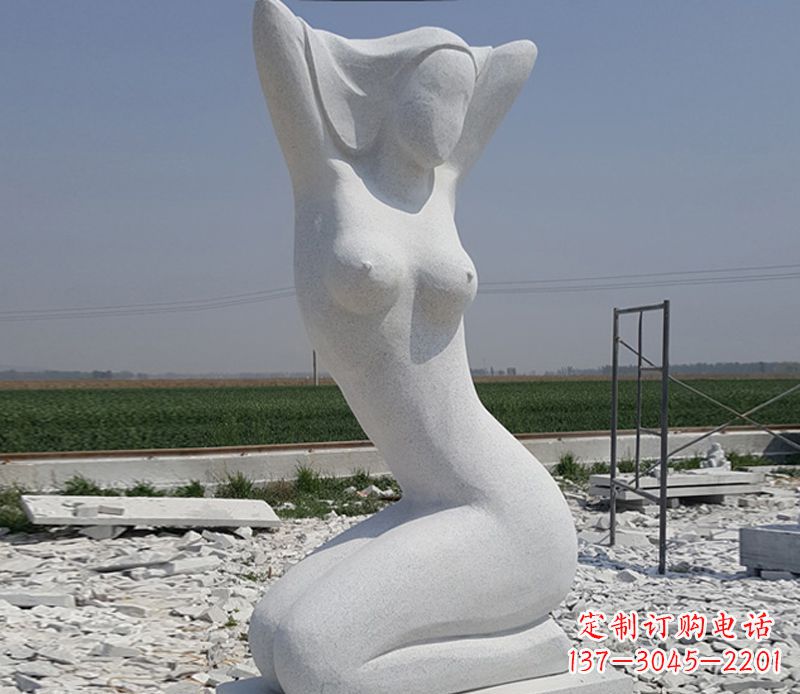 西安优雅大理石美女雕塑