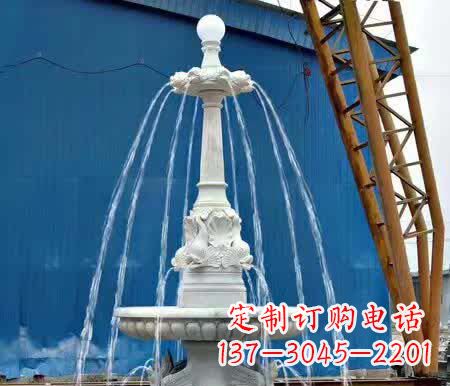 西安精致大理石喷泉雕塑