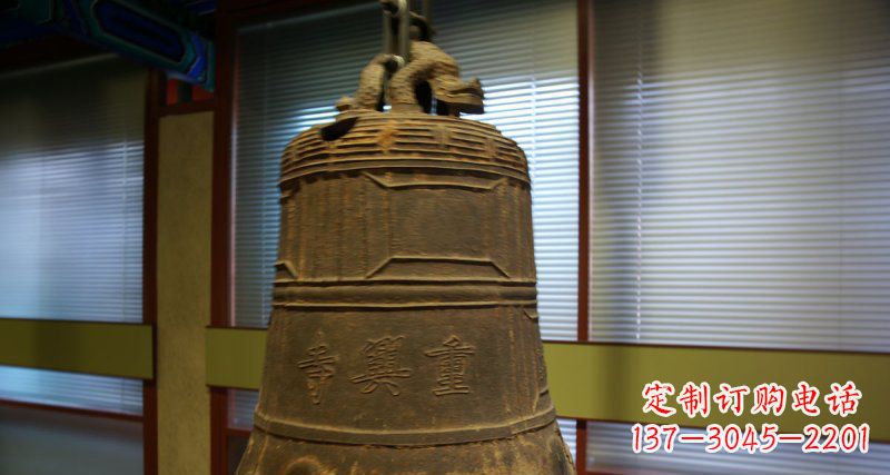 西安仿古铜钟寺庙铜雕