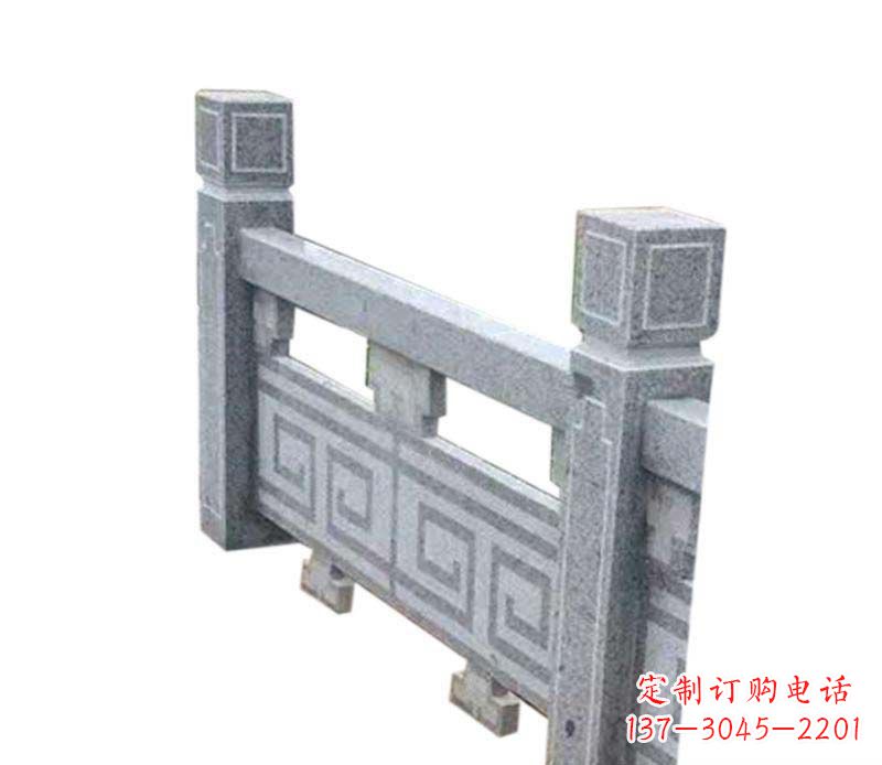 西安精美大理石护城河栏板雕塑