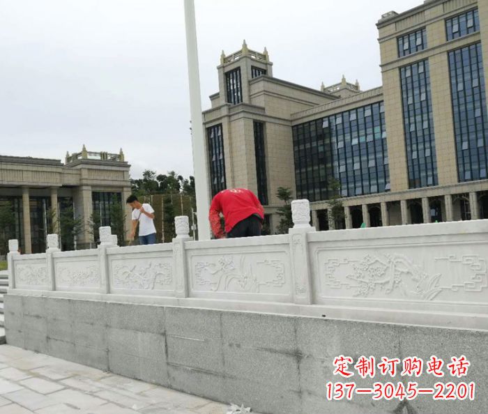 西安精美大理石栏板雕塑