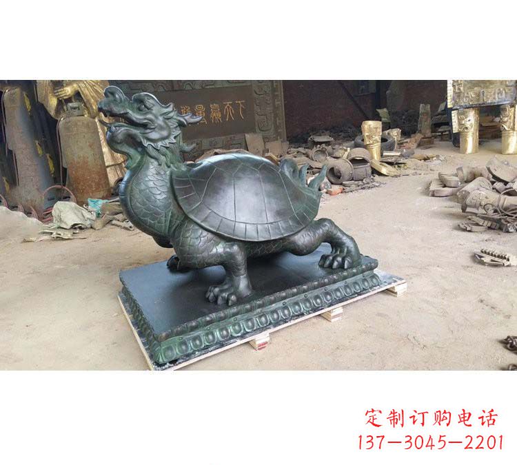 西安青铜古风龙雕塑,精致外形美轮美奂