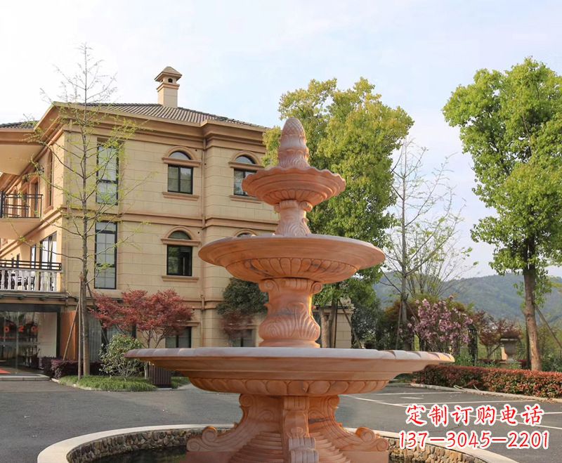 西安石雕小喷泉