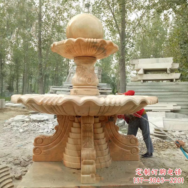 西安石头风水球