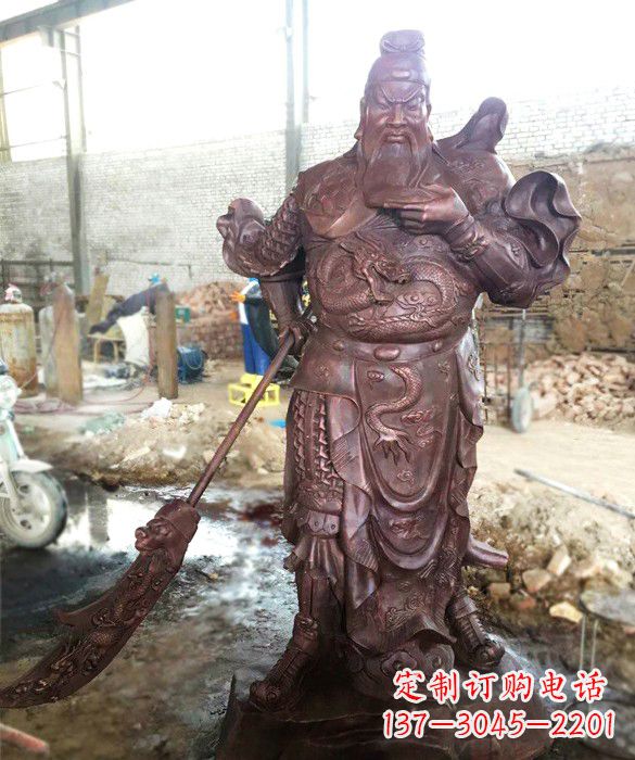 西安义薄云天关公像