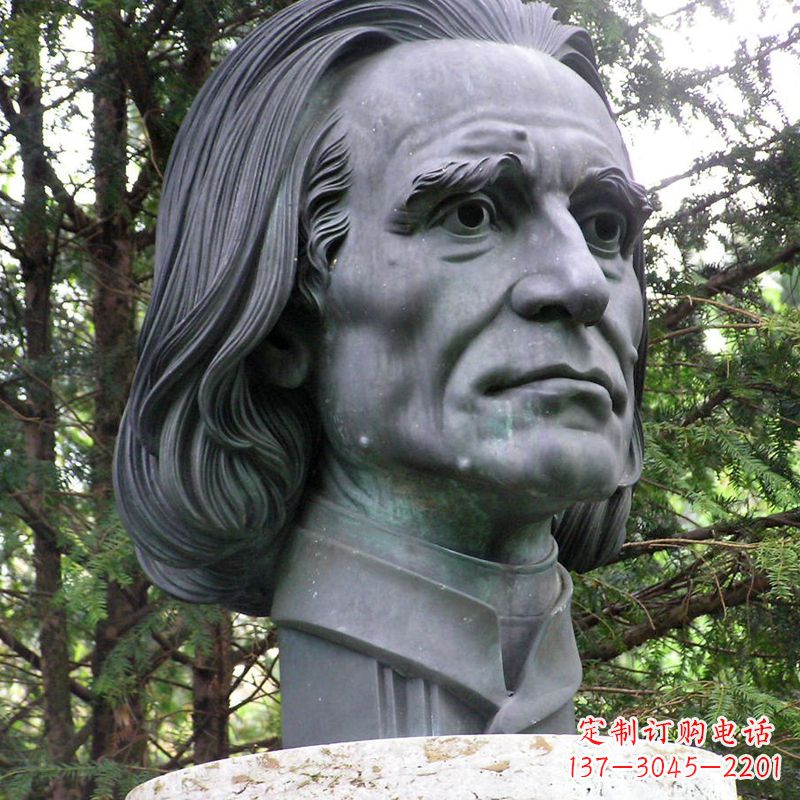 西安英国著名外科医生利斯特铜雕头像雕塑