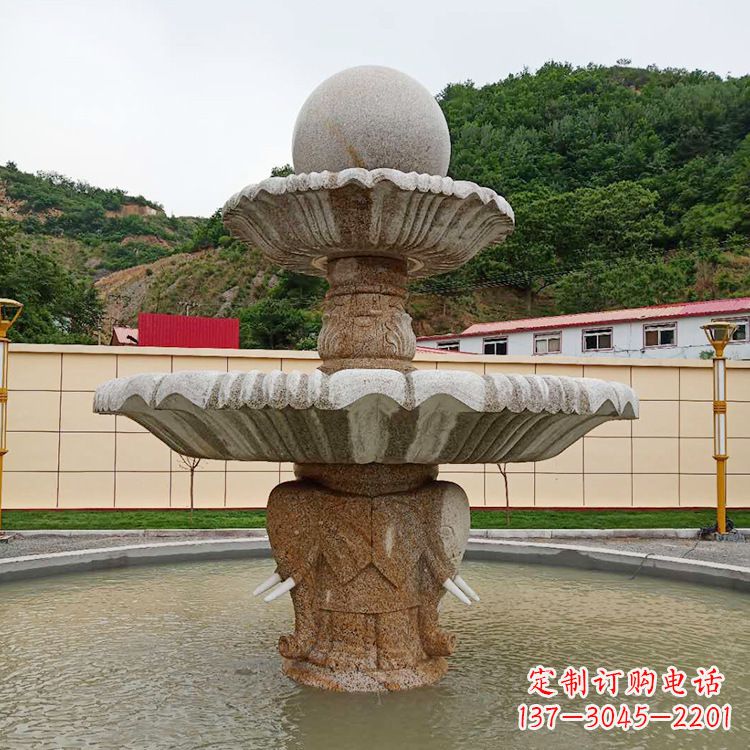 西安中式喷泉石雕