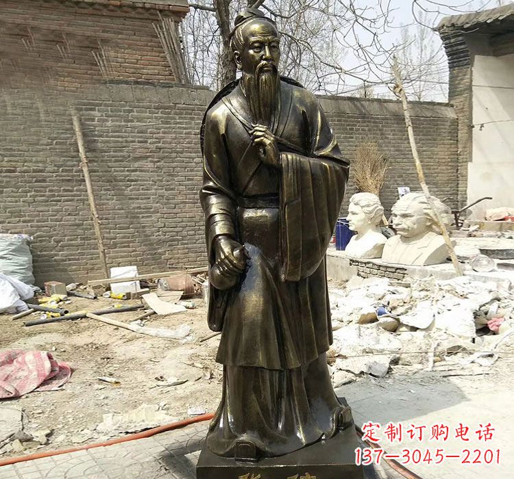 西安铸铜古代名医华佗